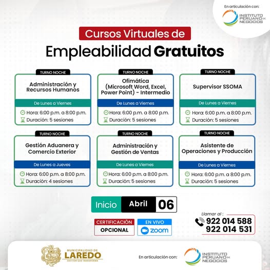 Convocatoria de Cursos de Empleabilidad – Verano 2026